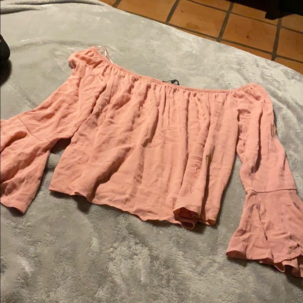 Pink blouse
